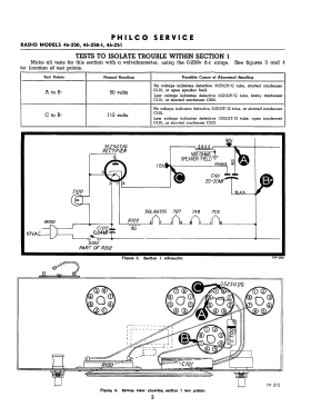 46-251 Code 121; Philco, Philadelphia (ID = 2902370) Radio