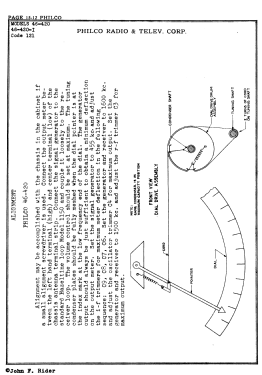 46-420 'Hippo' Code 125; Philco, Philadelphia (ID = 2889146) Radio