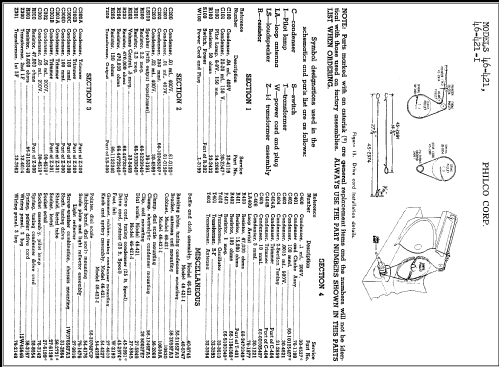 46-421I ; Philco, Philadelphia (ID = 298319) Radio