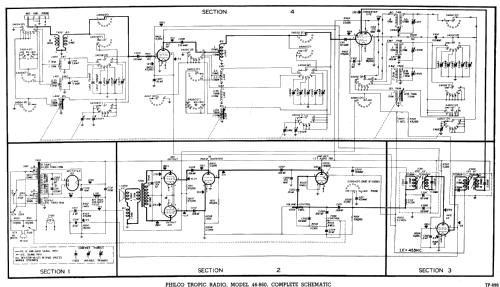 46-860 Tropic Radio; Philco, Philadelphia (ID = 481743) Radio