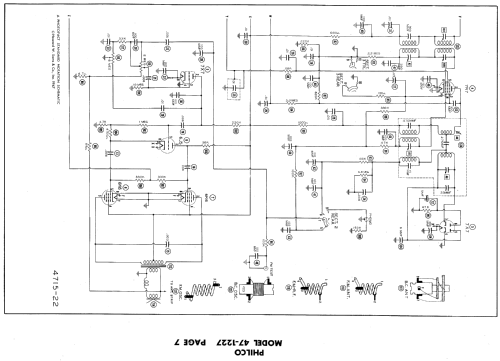 47-1227FM Radio-Phonograph; Philco, Philadelphia (ID = 528091) Radio