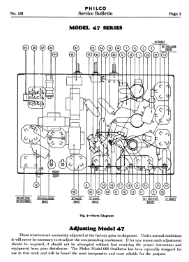 47D ; Philco, Philadelphia (ID = 2809009) Radio