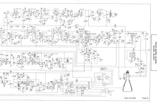 48-1000-5 codes 121 and 125; Philco, Philadelphia (ID = 1464251) Television