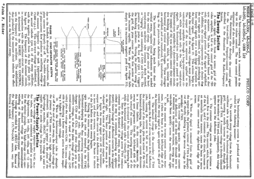 48-1000 code 122; Philco, Philadelphia (ID = 737185) Television