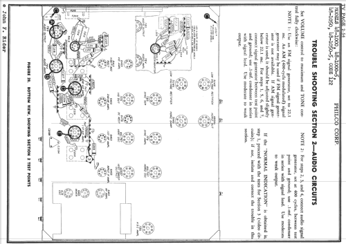 48-1000 code 122; Philco, Philadelphia (ID = 737191) Television