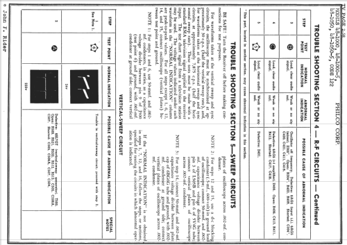 48-1000 code 122; Philco, Philadelphia (ID = 737195) Television