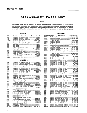 48-1266 Radio-Phonograph; Philco, Philadelphia (ID = 2903854) Radio