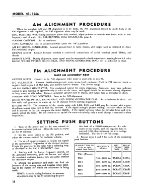 48-1266 Radio-Phonograph; Philco, Philadelphia (ID = 2903858) Radio