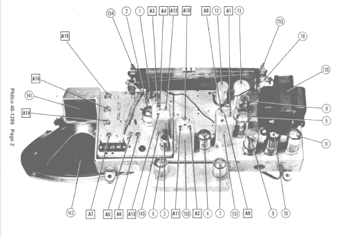 48-1286 ; Philco, Philadelphia (ID = 1437646) Radio