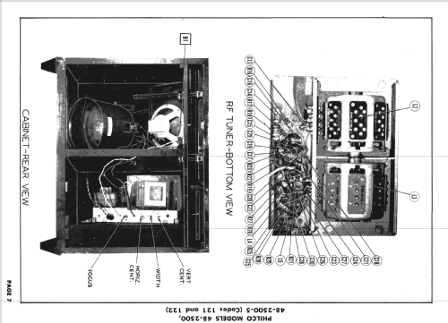 48-2500 ; Philco, Philadelphia (ID = 1611051) Television