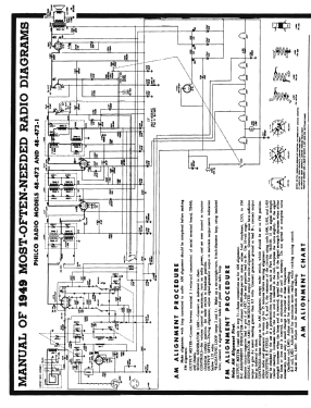 48-472-I ; Philco, Philadelphia (ID = 2894616) Radio