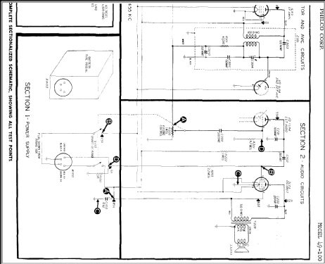 49-100 ; Philco, Philadelphia (ID = 298904) Radio