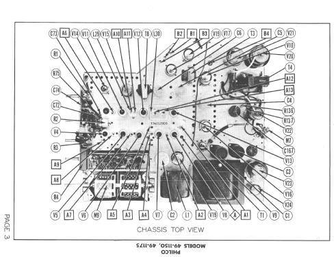 49-1175 Code 121; Philco, Philadelphia (ID = 1365462) TV Radio