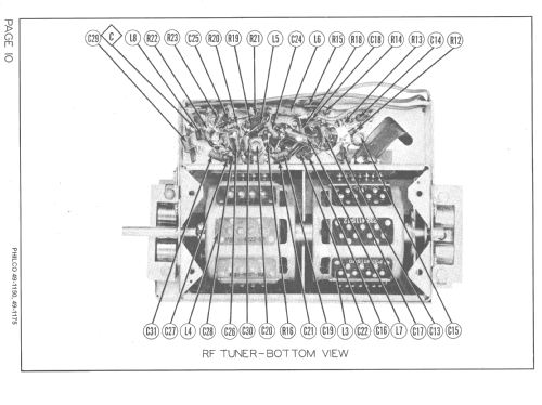 49-1175 Code 121; Philco, Philadelphia (ID = 1365468) TV Radio