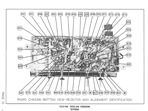 49-1175 Code 121; Philco, Philadelphia (ID = 1365474) TV Radio