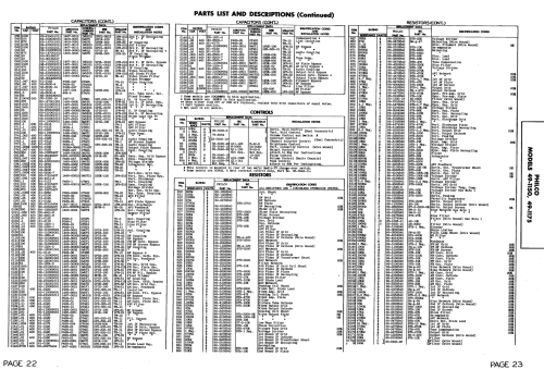 49-1175 Code 121; Philco, Philadelphia (ID = 1365478) TV Radio