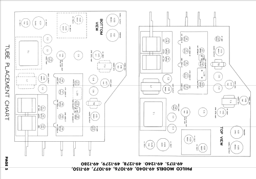 49-1175 Code 122; Philco, Philadelphia (ID = 1801532) TV Radio