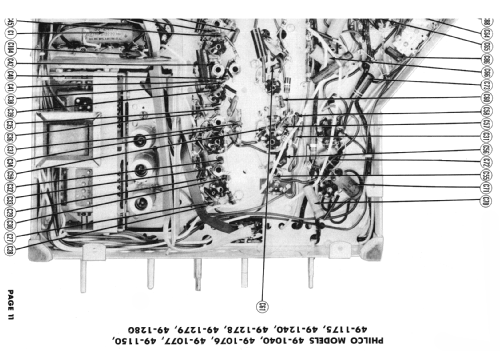 49-1175 Code 122; Philco, Philadelphia (ID = 1801539) TV Radio