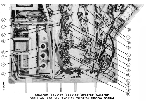 49-1175 Code 122; Philco, Philadelphia (ID = 1801541) TV Radio