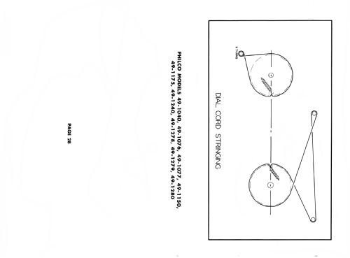 49-1280 Code 121; Philco, Philadelphia (ID = 1802203) TV Radio