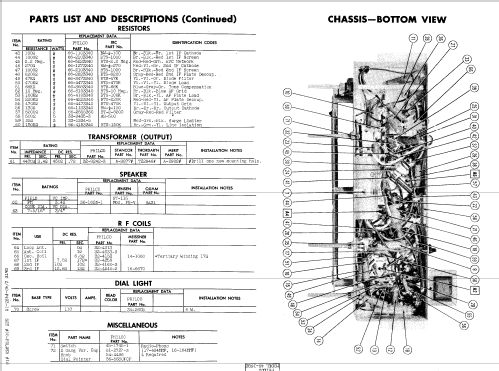 49-1605 ; Philco, Philadelphia (ID = 526945) Radio