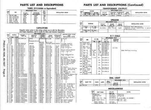 49-1607 ; Philco, Philadelphia (ID = 1464680) Radio