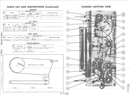 49-505 ; Philco, Philadelphia (ID = 1464317) Radio