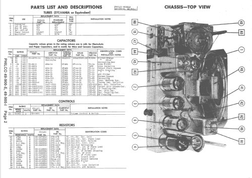 49-900E ; Philco, Philadelphia (ID = 1422989) Radio