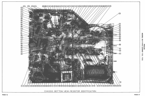 50-T1443 Code 123; Philco, Philadelphia (ID = 1666391) Television