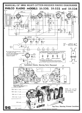 51-530 ; Philco, Philadelphia (ID = 2894634) Radio