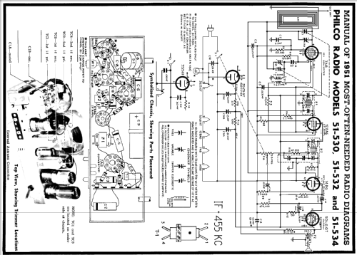 51-530-I ; Philco, Philadelphia (ID = 131121) Radio