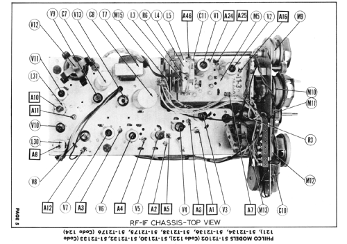 51-T2102 Code 122; Philco, Philadelphia (ID = 1989996) Television