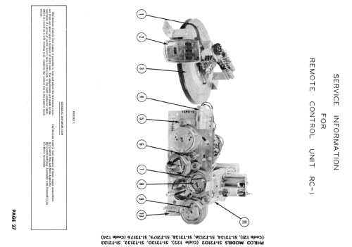 51-T2102 Code 122; Philco, Philadelphia (ID = 1990012) Television