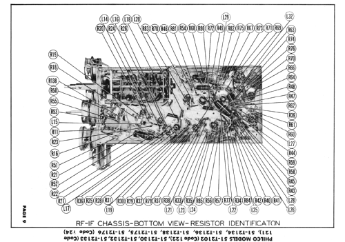 51-T2132 Code 121; Philco, Philadelphia (ID = 1997418) Television