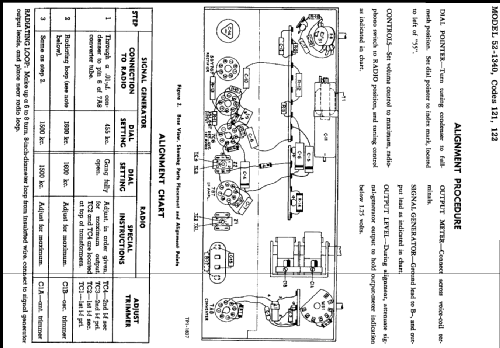 52-1340 Codes 121 and 122; Philco, Philadelphia (ID = 213441) Radio