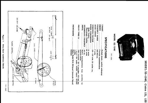 52-1340 Codes 121 and 122; Philco, Philadelphia (ID = 213442) Radio