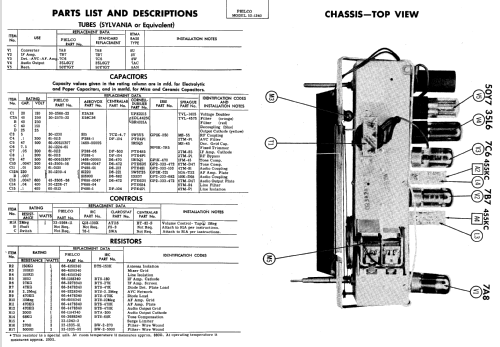 52-1340 Codes 121 and 122; Philco, Philadelphia (ID = 525059) Radio