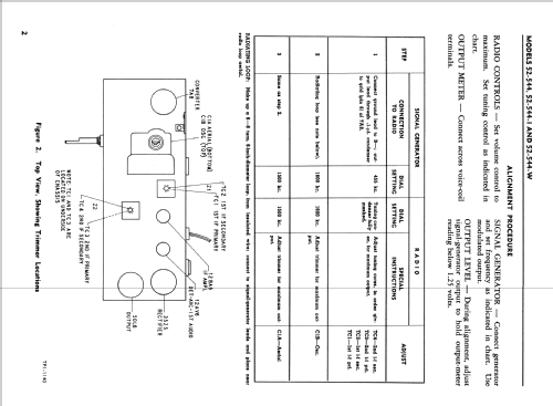 52-544-I ; Philco, Philadelphia (ID = 955867) Radio