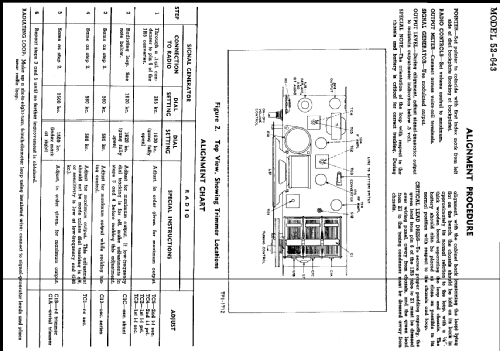 52-643 ; Philco, Philadelphia (ID = 213430) Radio