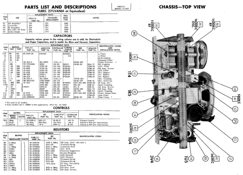 52-643 ; Philco, Philadelphia (ID = 529112) Radio