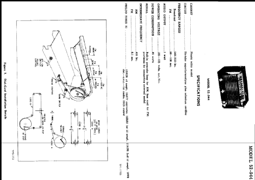 52-944 ; Philco, Philadelphia (ID = 213438) Radio