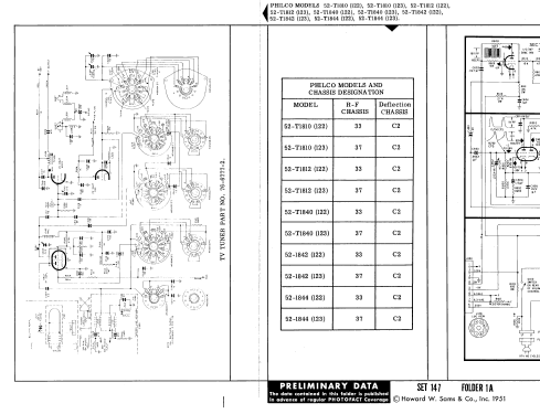 52-T1810 ; Philco, Philadelphia (ID = 2960535) Television