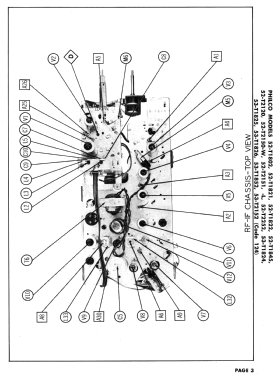 52-T1821 R-F Chassis 71, Def.Chassis G1 ; Philco, Philadelphia (ID = 3091336) Television