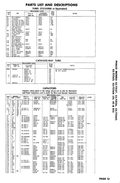 52-T2157 Ch= 42, Run1, Def.Ch.G2, Runs1 & 2 Code 125; Philco, Philadelphia (ID = 3112814) Television