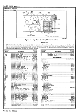 53-561 ; Philco, Philadelphia (ID = 2891804) Radio