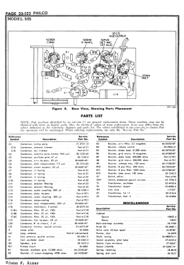 53-565 ; Philco, Philadelphia (ID = 2891876) Radio