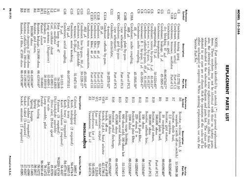 Transitone 53-566 ; Philco, Philadelphia (ID = 955880) Radio