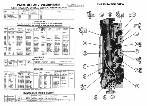 53-652 ; Philco, Philadelphia (ID = 982392) Radio