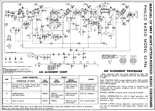 53-956 ; Philco, Philadelphia (ID = 164262) Radio