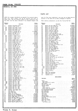 53-960 ; Philco, Philadelphia (ID = 2891843) Radio